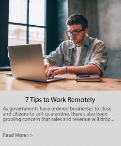 7 tips to work remotely during pandemic