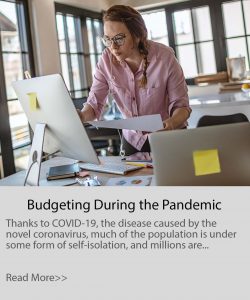 budgeting during the pandemic