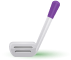 rebel financial golf club icon for golf scramble event
