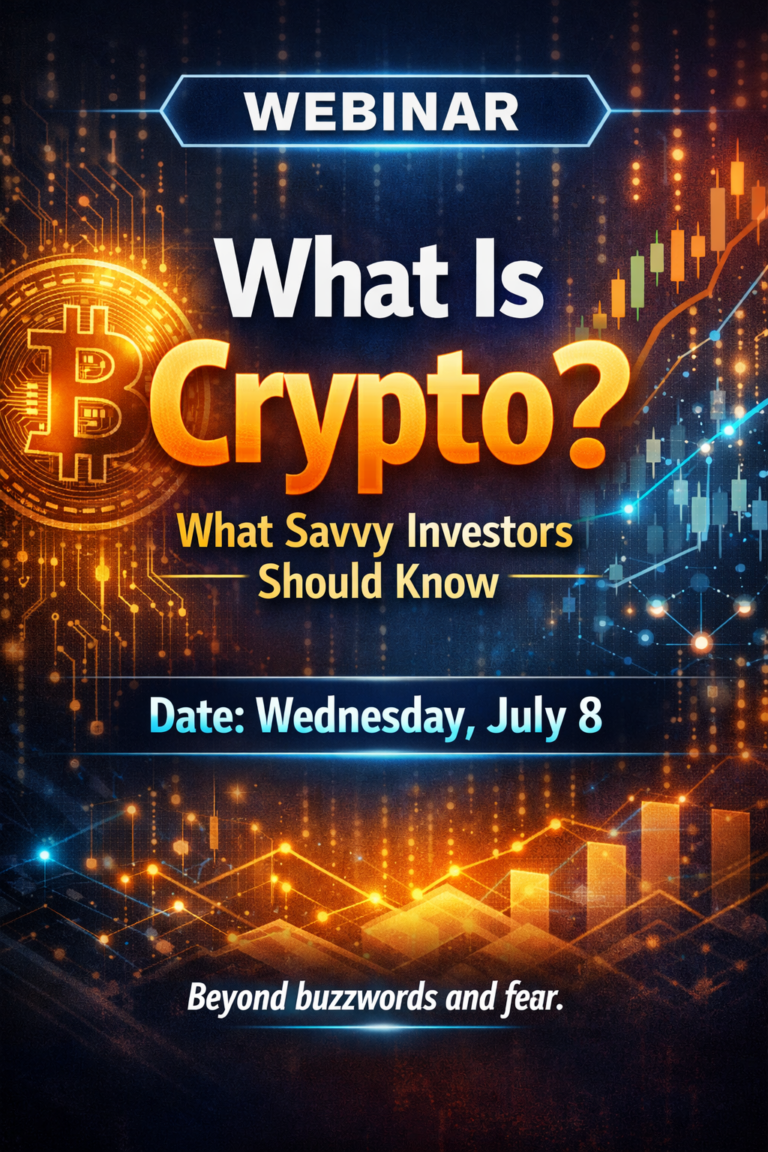 What Is Crypto? What Savvy Investors Should Know